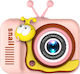 Q2 Snail Compact Aparat Foto 8MP cu Ecran 2" Roz