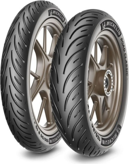 Michelin Road Classic 100/90-18 Schlauchlos TT Motorradreifen Vorderseite