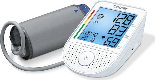 Beurer BM 49 Electronical Blood Pressure Monitor Arm with Voice Function & Arrhythmia Detection