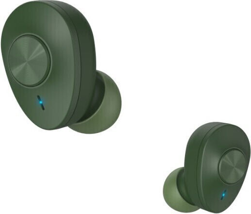 HAMA Freedom Buddy In-ear Bluetooth Handsfree Earphones with Charging Case Green