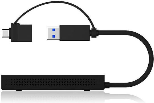 Icy Box Konverter USB-A / USB-C männlich zu HDMI 2x weiblich 1Stück IB-SPL1029AC