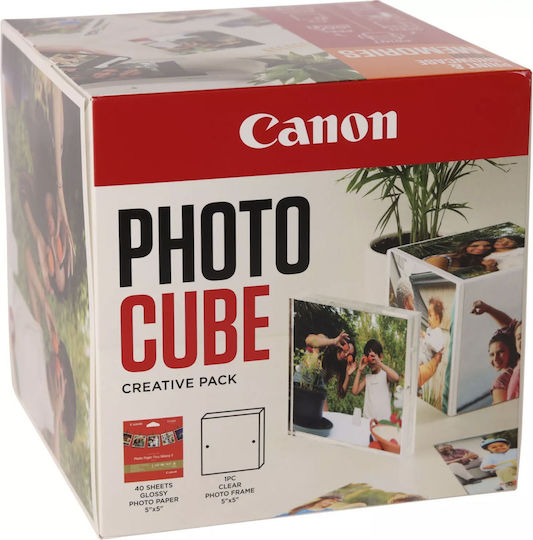 Canon PP-201 Фотохартия 13x13 за Принтери Мастиленоструен 40 Листове