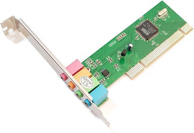 Powertech Chipset CM8738 ​Interior PCI 6.1 Sound Card Multicolour