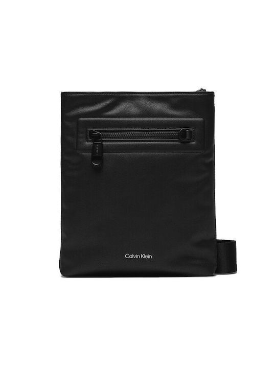 Calvin Klein Flatpack Ανδρική Τσάντα Ώμου / Χιαστί Μαύρη