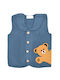 TakTakBaby Kids Vest Knitted Blue