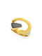 Women's Ring from Silver Gold Plated