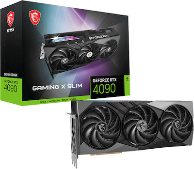 MSI GeForce RTX 4090 24GB GDDR6X Gaming X Slim Graphics Card