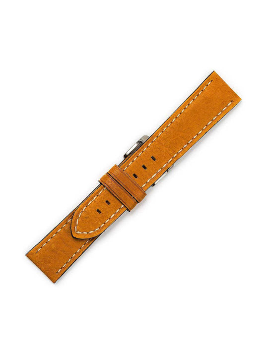 Leather Strap Brown 24mm