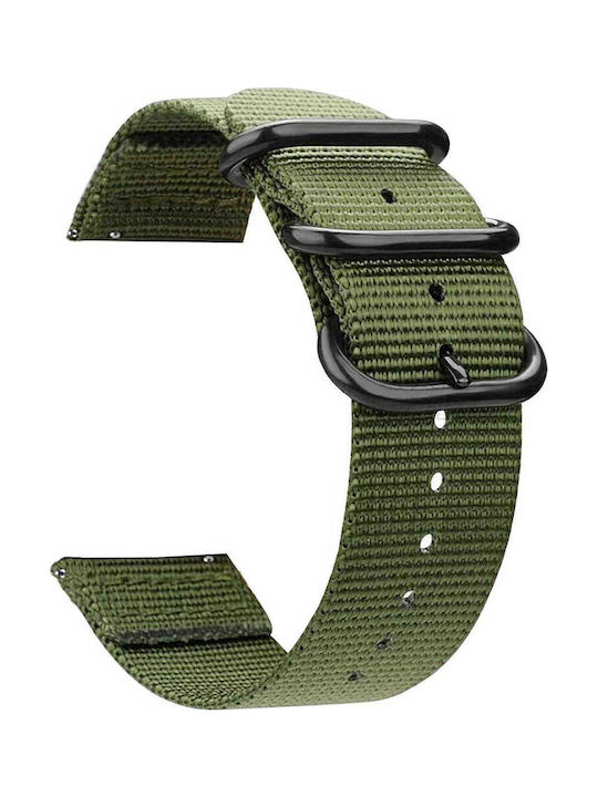 KOSTELO Fabric Strap Green 24mm