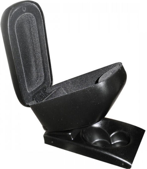 Cik Car PU Armrest for Toyota Auris Black