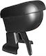 Cik Car PU Armrest for Honda Civic Black