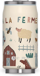 Les Artistes Pull Can’it Glas Thermosflasche Ro...
