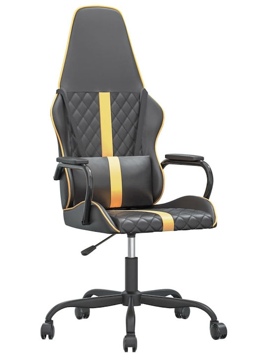 vidaXL 3143789 Gaming Chair Black / Gold