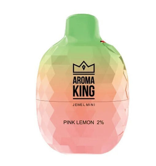 Aroma King Țigară Electronică de unică folosință 600 Inhalări Lemon 2ml 20mg Roz 1buc