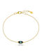 Gregio Damen Armband mit Design Auge aus Silber Vergoldet