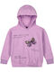 Energiers Kids Sweatshirt with Hood Lilac