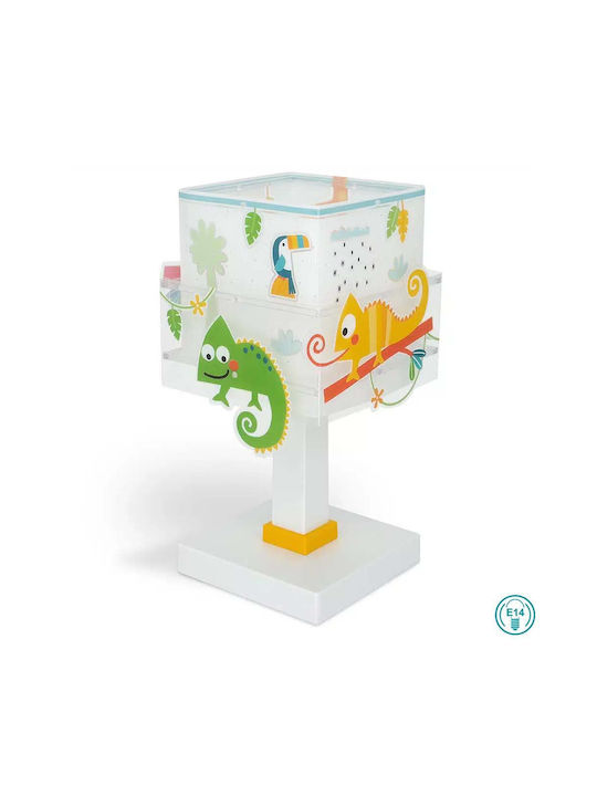 Ango Kids Portable Lamp Happy Jungle Multicolour 13.5x30x30εκ.