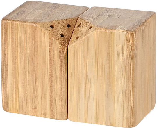 Estia Bamboo Essentials Σετ Αλατοπίπερο Дърво Със стойка Coffee 2бр