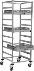 Karamco Commercial Kitchen Food Cart for Laundry Baskets Karamco Commercial Kitchen Food Cart for Laundry Baskets