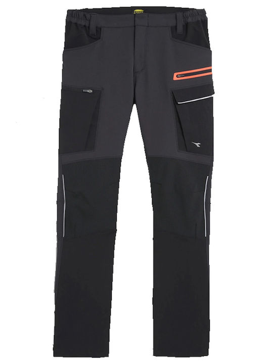 Tuffmensgear Reflective Work Trousers Black