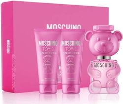 Moschino Toy 2 Bubble Gum Γυναικείο Σετ με Eau de Toilette 3τμχ Moschino Toy 2 Bubble Gum Γυναικείο Σετ με Eau de Toilette 3τμχ
