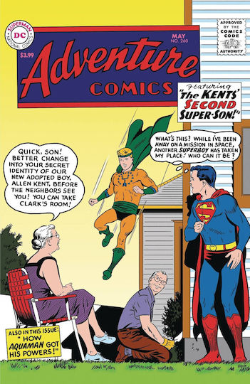 Adventure Comics 260 Facsimile Edition Cvr A Swan Kaye Vol. 260 Adventure Comics 260 Facsimile Edition Cvr A Swan Kaye Vol. 260
