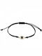Ekan Damen Armband mit Design Auge aus Kabel mit Diamant