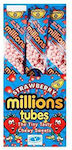 MILLIONS STRAWBERRY TUBES 55g