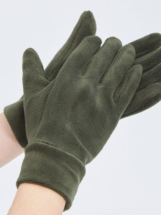 Aristoteli Bitsiani Unisex Fleece Gloves Khaki