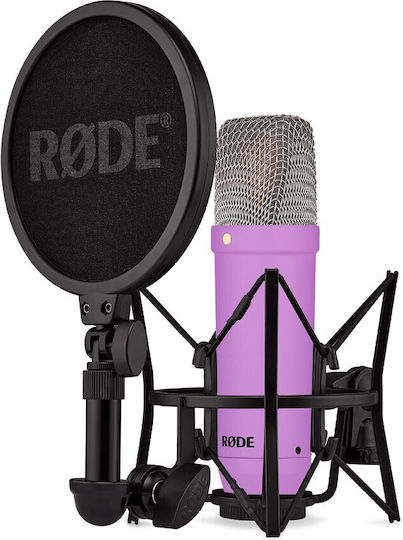 Rode NT-1 Signature Series Microfon Condensator Montat pe amortizoare pentru Vocale