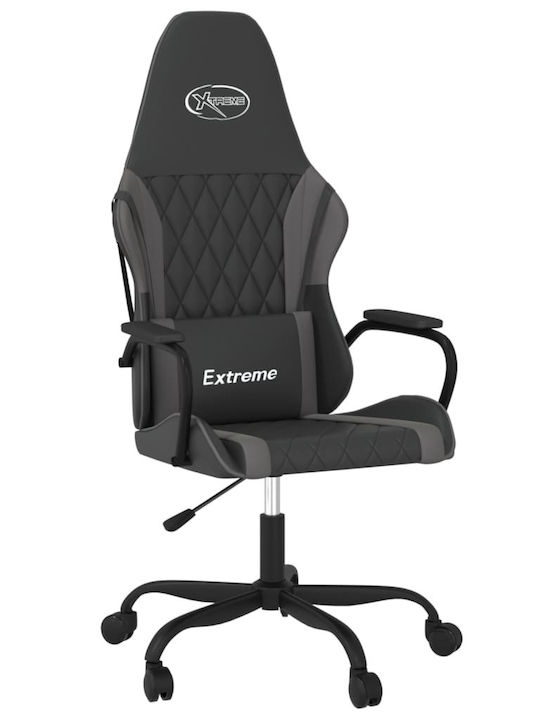 vidaXL 3143779 Καρέκλα Gaming Δερματίνης Μαύρη