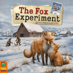 Pandasaurus Games Brettspiel The Fox Experiment für 1-4 Spieler 10+ Jahre (EN)