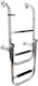 3 Steps Folding Boat Ladder