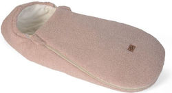 Tesoro Universal Stroller Footmuff with Velvet Lining 80x40cm Pink