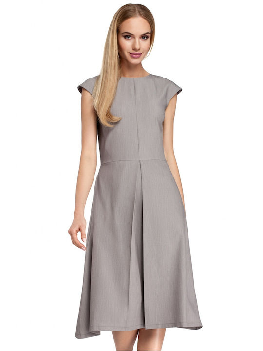 MOE Midi Kleid Gray