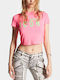 Damen T-Shirt Rosa