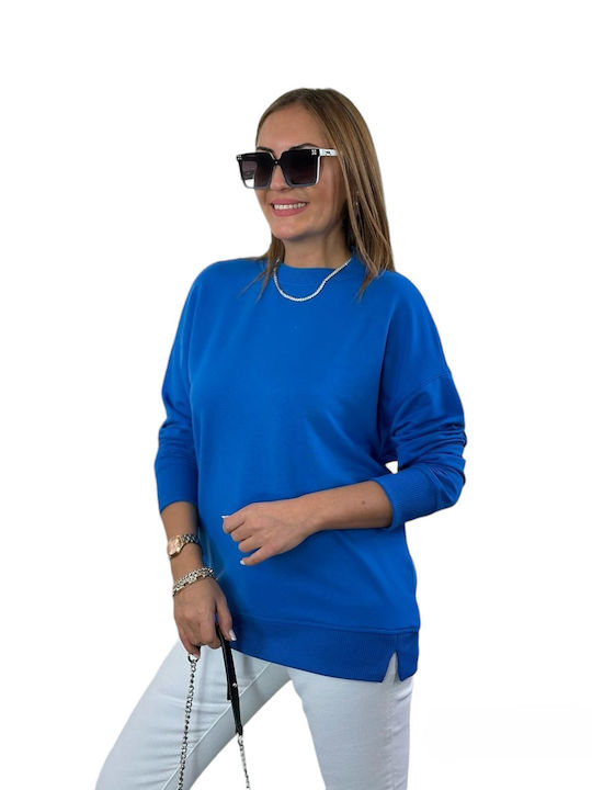 Concept Bluza de Damă Mânecă lungă Albastru