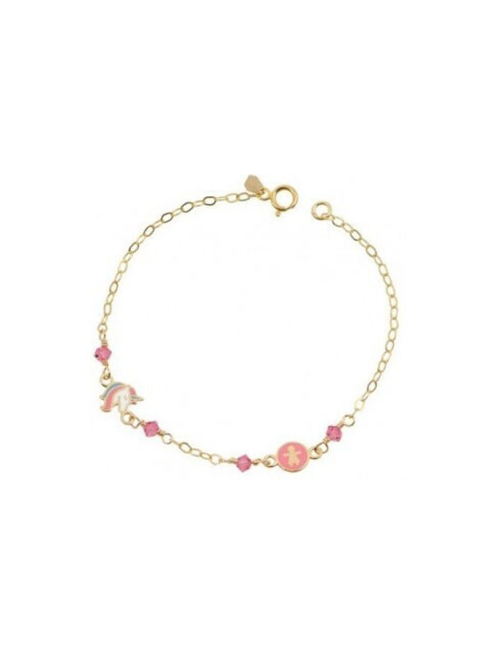 Kontopoulos Kids Bracelet from Gold 9K