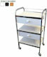 Marinopoulos Masă pe Roți Nursing L40xl50xH100cm MAR-11201-1
