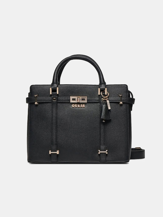 Guess Luxury Satchel Women's Bag Handheld Black