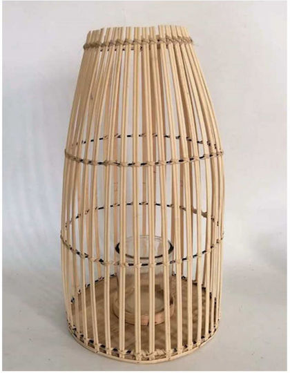 Iliadis Laterne Bamboo Bodenmontage Beige 28x28x48cm 1Stück