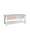 Rectangular Coffee Table White L110xW50.5xH48.5cm