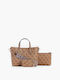 Guess Set Damenhandtasche Tote Handtasche Beige