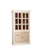 Doppelbibliothek Glas 105x45x200cm