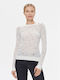 Guess Damen Langarm Pullover White