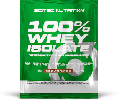 Scitec Nutrition 100% Whey Isolate Πρωτεΐνη Ορού Γάλακτος Χωρίς Γλουτένη με Γεύση Vanilla 25gr