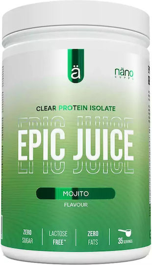 Nano Supps Epic Juice Clear Whey Protein Whey Lactose Free with Flavor Mojito 875gr