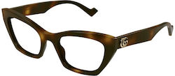 Gucci Rame Ochelari Pentru Femei Acetat Fluture...