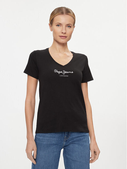 Pepe Jeans Wendy Damen T-Shirt Black