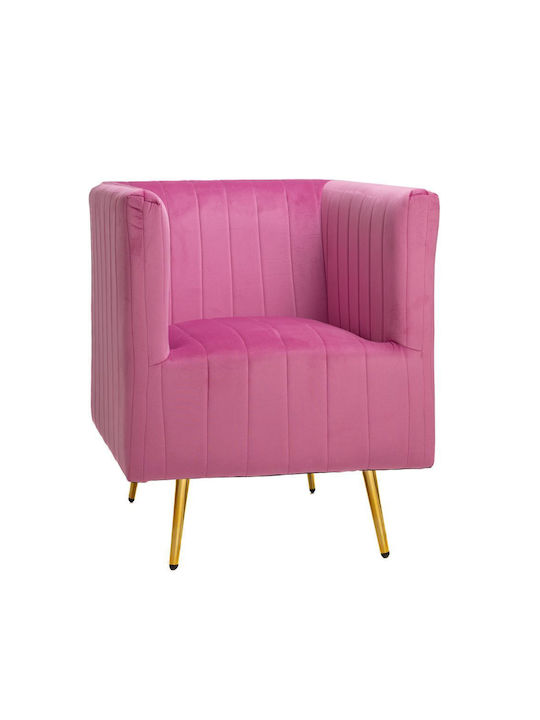 Sessel Samt Fuchsia 69x73x80cm